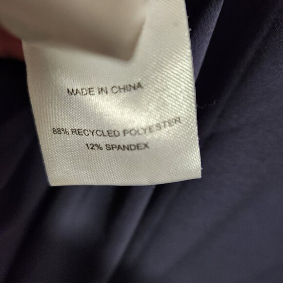 Quince Performance Tech Blouse Navy Medium - Picture 5 of 8